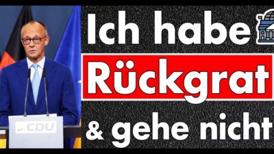 Mehr über den Artikel erfahren Merz macht weiter & beschwört er habe Rückgrat, Standhaftigkeit & Geduld – das wird schMERZhaft!