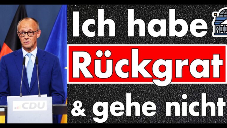 Mehr über den Artikel erfahren Merz macht weiter & beschwört er habe Rückgrat, Standhaftigkeit & Geduld – das wird schMERZhaft!