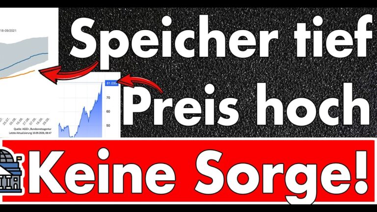 Mehr über den Artikel erfahren Merz & Ministerin: „Kein Anlass zur Sorge“ – TTF auf Hoch, Rehden bei 9 %, Gasspeicher 54 %