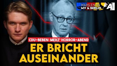 Mehr über den Artikel erfahren Merz‘ Szenen des Untergangs: Der Kanzler wackelt