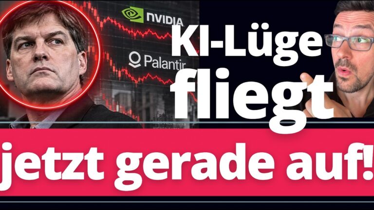 Mehr über den Artikel erfahren Michael Burry: „Die KI-Firmen belügen euch!“
