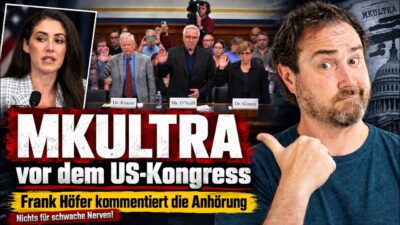 Mehr über den Artikel erfahren MKULTRA vor dem US-Kongress – Frank Höfer kommentiert die Anhörung