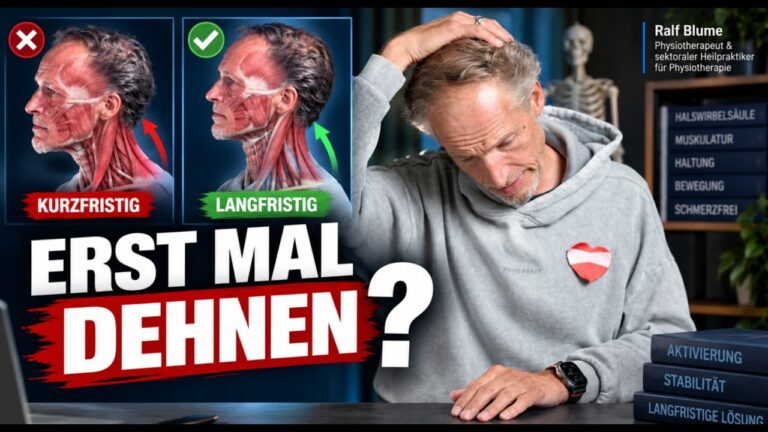 Mehr über den Artikel erfahren Nacken ständig verspannt? Diese Übung macht den Unterschied