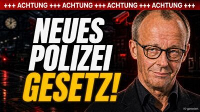 Neues Polizei Gesetz: AUSNAHME ZUSTAND! Das kommt JETZT auf uns zu.