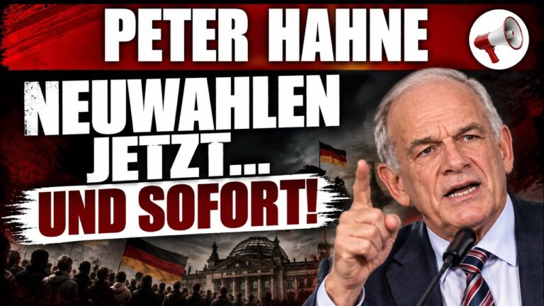 Mehr über den Artikel erfahren Neuwahlen JETZT… und SOFORT! Peter Hahne über CDU-Krise und den Untergang einer Partei