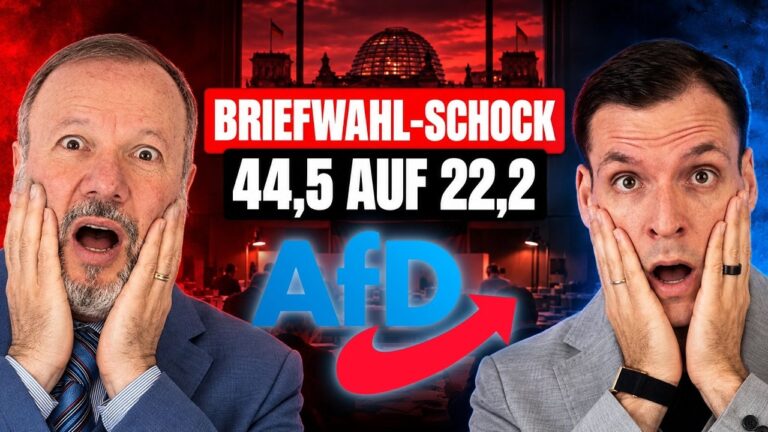 Mehr über den Artikel erfahren Per Briefwahl verschwindet die Hälfte der AfD-Stimmen, und niemand zählt nach
