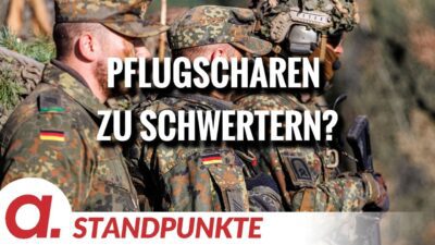 Mehr über den Artikel erfahren Pflugscharen zu Schwertern? | Von Hermann Ploppa | Apolut