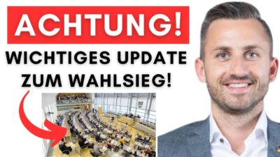 Mehr über den Artikel erfahren Regierungsgespräche beginnen + Trump gratuliert AfD + 180-Grad-Wende bei Haselhoff!
