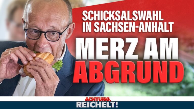 Mehr über den Artikel erfahren Schicksalswahl! In Sachsen-Anhalt steht Kanzler Merz am Abgrund