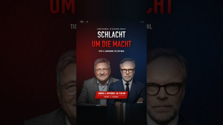 Mehr über den Artikel erfahren Schlacht um die Macht · Sonntag ab 17 Uhr live auf diesem Kanal #Shorts
