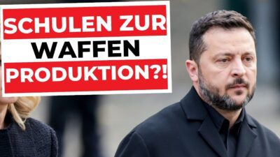Mehr über den Artikel erfahren SCHULEN ALS WAFFENFABRIK: Bilder zeigen schockierende Erkenntnis | Ukraine-Krieg Propaganda