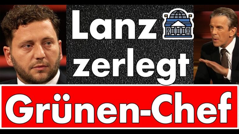 Mehr über den Artikel erfahren „Sie machen den Leuten Angst!“ – Lanz fertigt Grünen-Chef Banaszak ab!
