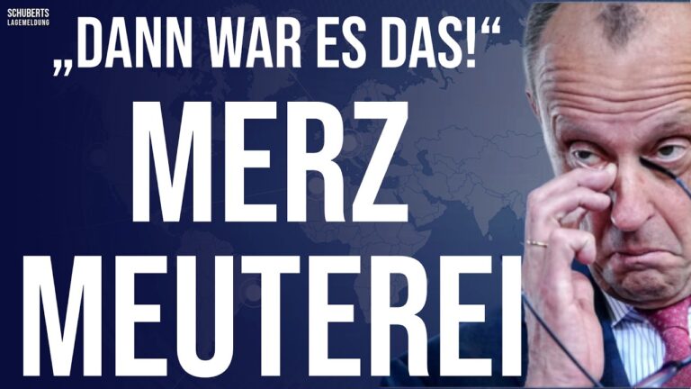 Mehr über den Artikel erfahren SIE SAGEN NEIN💥Knallharte Abrechnung💥DAS Ende von Merz💥Merz greift Trump an💥“Stauffenberg-Verfahren“