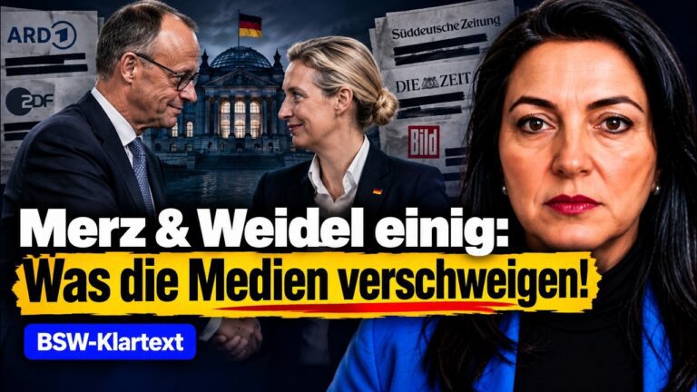 Mehr über den Artikel erfahren „Sie sind sich einig!“ – das geheime Merz-Weidel-Bündnis