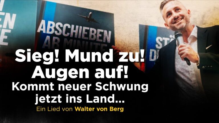 Mehr über den Artikel erfahren Sieg! Mund zu! Augen auf! 🎹 Das Lied zur Sachsen-Anhalt-Wahl
