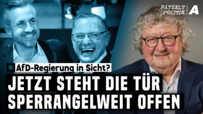 Mehr über den Artikel erfahren Siegmund-Sternstunde: „Die AfD ist vernünftig geworden“ – Patzelt Politik