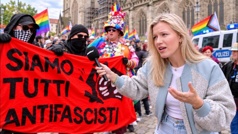 Mehr über den Artikel erfahren So absurd war diese Anti-AfD-Demo 💀🌈