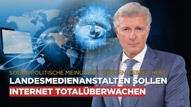 Mehr über den Artikel erfahren Nachrichten AUF1: Sogar politische Meinungen werden gespeichert:🌐Landesmedienanstalten sollen Internet totalüberwachen