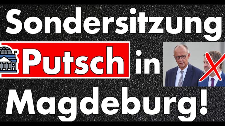 Mehr über den Artikel erfahren Sondersitzung der CDU vor Schließung der Wahllokale! Putschgerüchte um Sven Schulze!