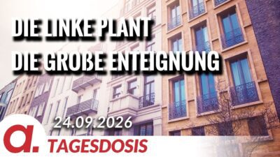 Mehr über den Artikel erfahren Sozialismus per Dekret: Die Linke plant die große Enteignung | Von Janine Beicht | Apolut