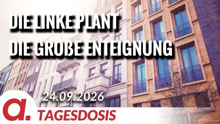 Mehr über den Artikel erfahren Sozialismus per Dekret: Die Linke plant die große Enteignung | Von Janine Beicht | Apolut