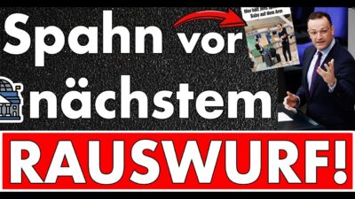 Mehr über den Artikel erfahren Spahn sollte den Ausschuss schon wieder verlassen – Intervention rettet ihn bis Weihnachten!