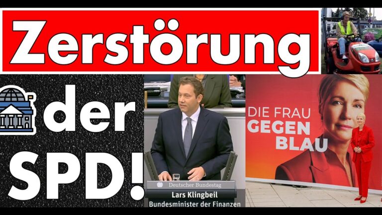Mehr über den Artikel erfahren SPD im freien Fall: Bürger sollen Rasen mähen, Klingbeil nennt Scholz Ideologen mit Fetisch!