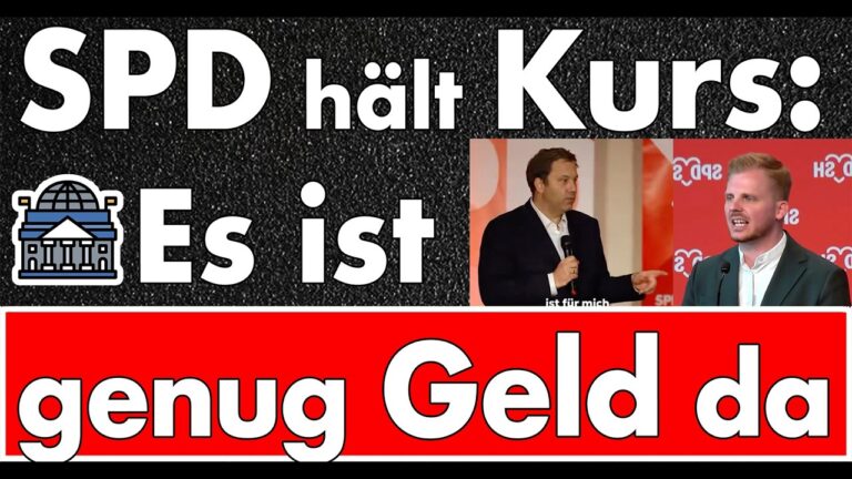 Mehr über den Artikel erfahren SPD lügt wie gedruckt: Es wäre genug Geld da & alle haben Angst vor der AfD!