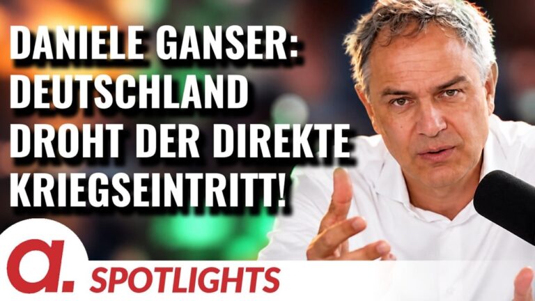 Mehr über den Artikel erfahren Spotlight: Dr. Daniele Ganser | Deutschland kann in den Ukraine-Krieg hineingezogen werden! | Apolut