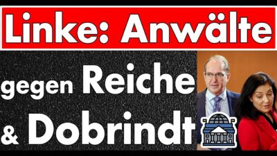 Mehr über den Artikel erfahren Strafanzeige gegen Dobrindt, Unterlassung gegen Reiche – Linke dreht juristisch auf