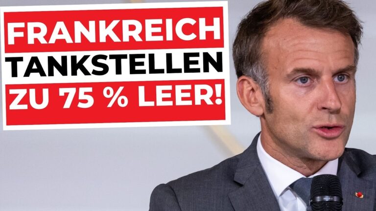 Mehr über den Artikel erfahren TANKSTELLE LEER: Staatspleite & Spritmangel – Kollaps beginnt | Energiekrise & Spritpreis Frankreich