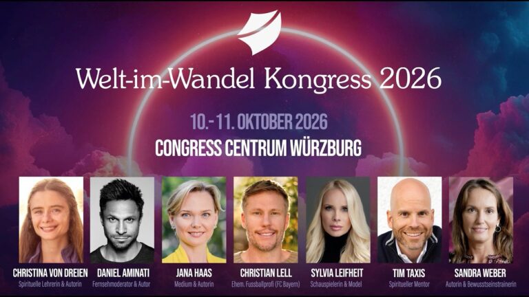 Mehr über den Artikel erfahren Triff Sandra live beim Welt-im-Wandel Kongress 2026 | 10.-11. Oktober in Würzburg