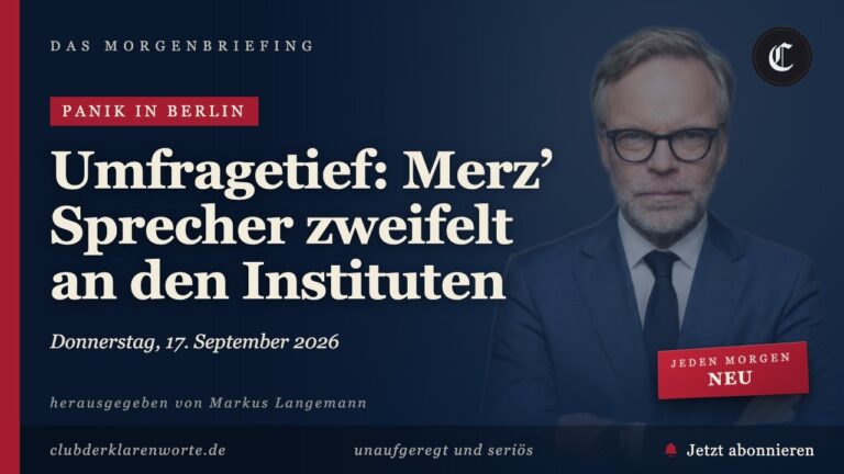 Mehr über den Artikel erfahren Trump droht Europa mit dem Handelsstopp · mehr in diesem Morgenbriefing