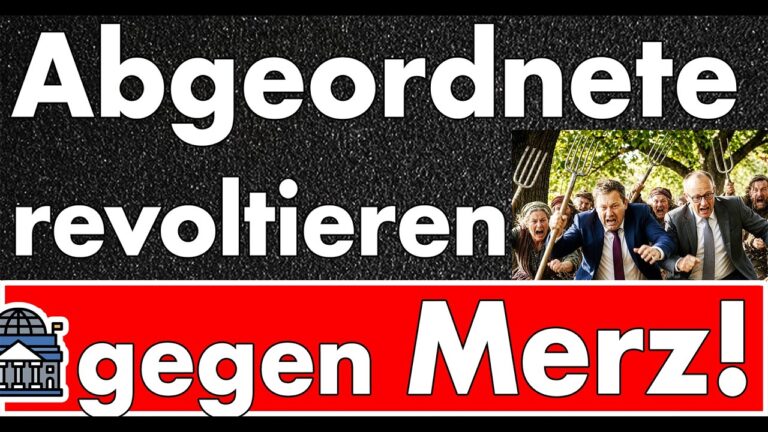 Mehr über den Artikel erfahren Umsturz: „Das machen wir nicht mehr mit“ – Unions-Abgeordnete gegen Merz & Klingbeil!
