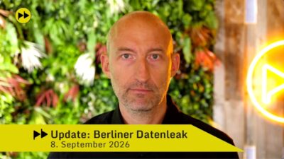 Mehr über den Artikel erfahren Update: Veröffentlichungen aus dem Berliner Datenleak