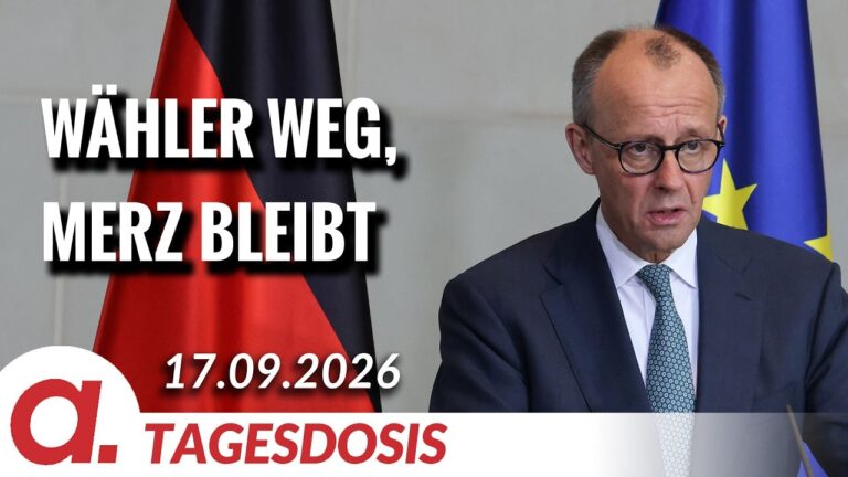Mehr über den Artikel erfahren Wähler weg, Merz bleibt | Von Janine Beicht | Apolut