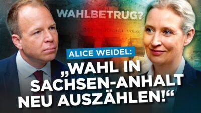 Mehr über den Artikel erfahren Wahlbetrug? Alice Weidel: „Die Sachsen-Anhalt Wahl neu auszählen lassen!“
