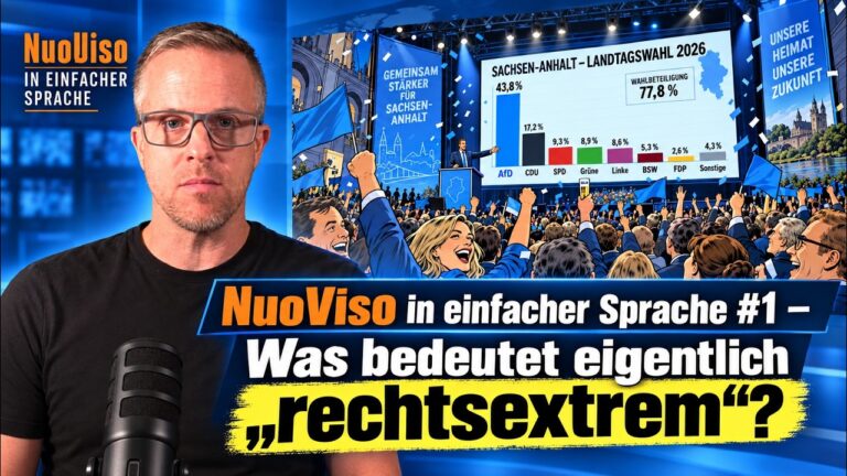 Mehr über den Artikel erfahren Was bedeutet eigentlich „rechtsextrem“? – NuoViso in einfacher Sprache #1