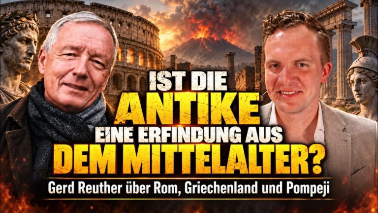 Mehr über den Artikel erfahren Wurde unsere Geschichte gefälscht? – Gerd Reuther über Rom, Pompeji & die Varusschlacht