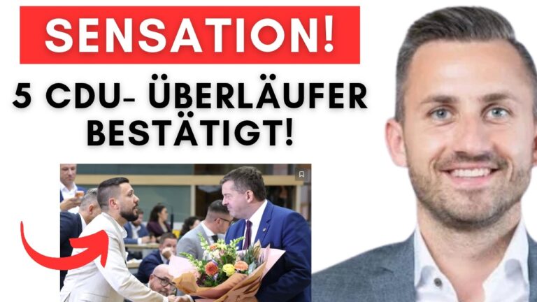 Mehr über den Artikel erfahren 5 CDU-Überläufer wählen AfD-Präsident und ZUSÄTZLICH auch Vizepräsident! + SPD bekommt Klatsche!