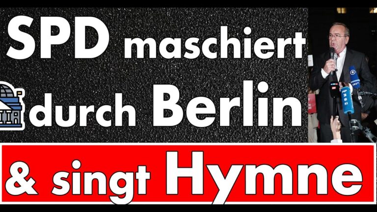 Mehr über den Artikel erfahren 5-Prozent-SPD erklärt Sachsen-Anhalt zum Tabubruch & die SPD singt die Nationalhymne!
