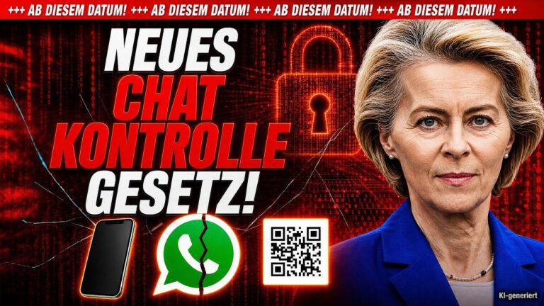 Mehr über den Artikel erfahren AB DIESEM DATUM: NEUES GESETZ ZUR CHAT KONTROLLE KOMMT!