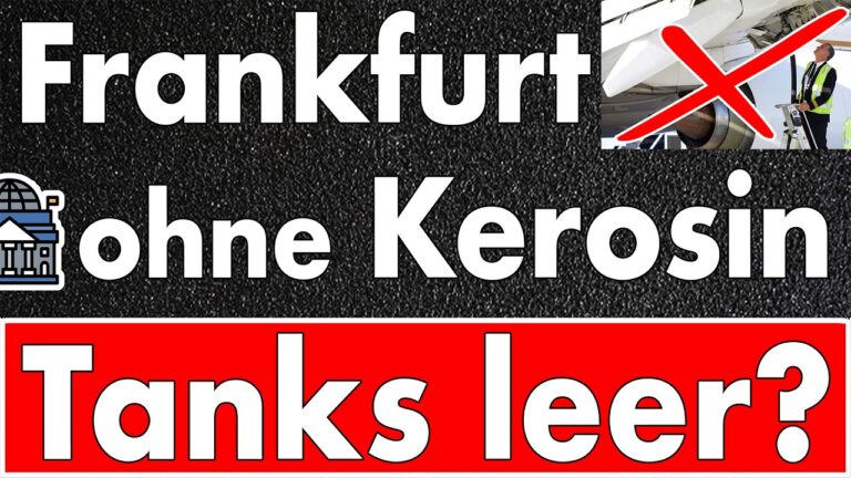 Alarm am Frankfurter Flughafen: Lufthansa fliegt Kerosin ein – Engpass & widersprüchliche Erklärung!