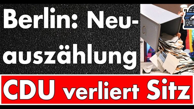 Mehr über den Artikel erfahren Berlin zählt nach: CDU verliert, AfD gewinnt – und fünf fliegen aus dem Abgeordnetenhaus