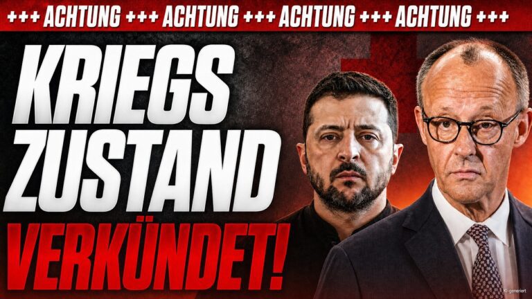 Mehr über den Artikel erfahren BESTÄTIGT: DEUTSCHLAND WIRD KRIEGSGEBIET!
