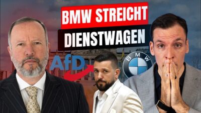 BMW streicht AfD-Präsident den Dienstwagen, Aktie halbiert