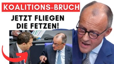 Mehr über den Artikel erfahren CDU zerfleischt sich wegen Überläufer + CSU & SPD drohen mit Koalitionsbruch!