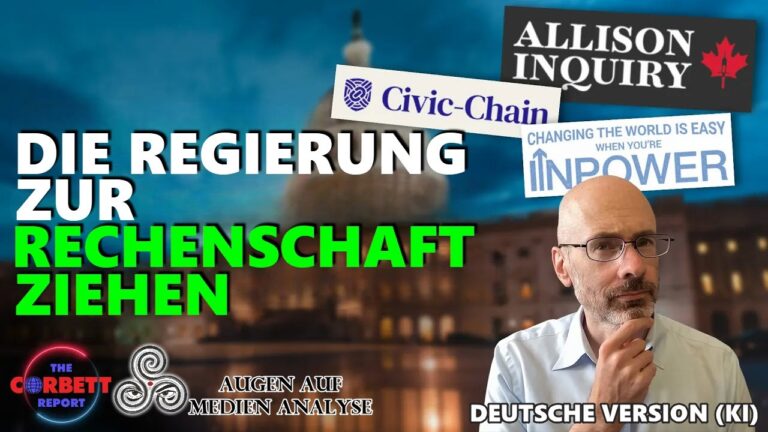 Mehr über den Artikel erfahren Die Regierung zur Rechenschaft ziehen