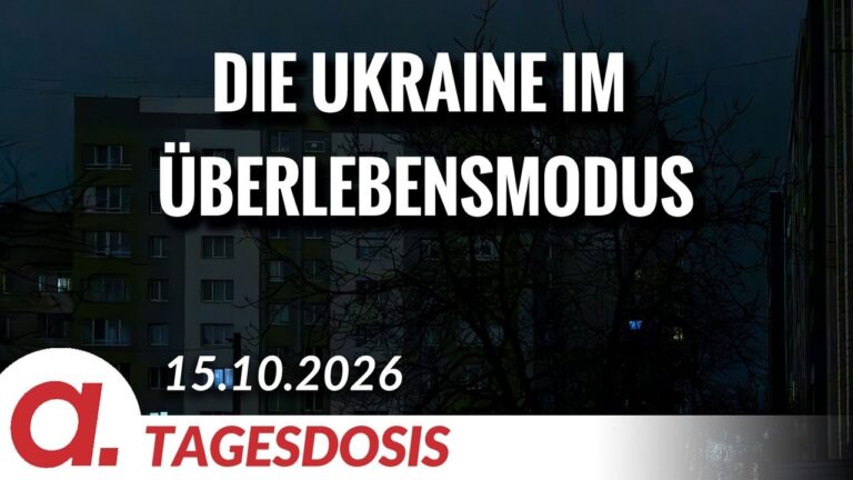 Die Ukraine im Überlebensmodus | Von Thomas Röper | Apolut