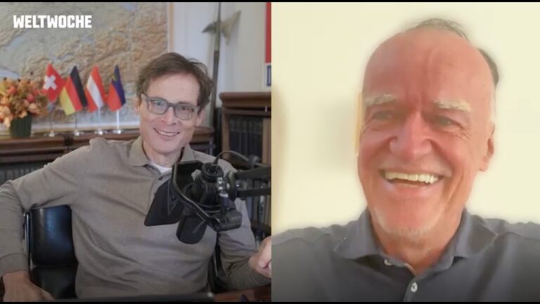 Mehr über den Artikel erfahren «Diese EU muss weg!» – «Nein!»: Investor Lenny Fischer und Roger Köppel streiten über Brüssel